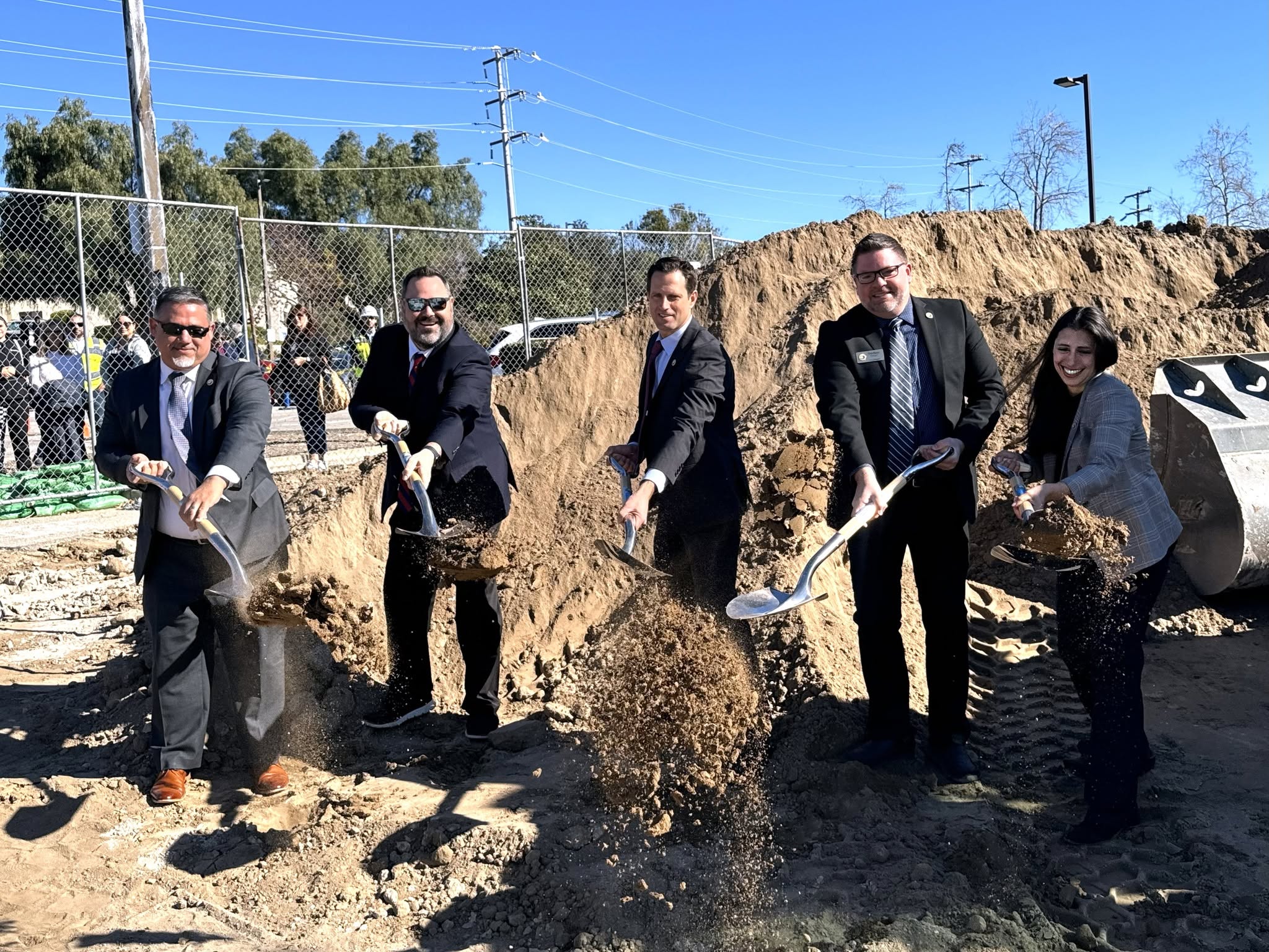 Renee Delgado at the Moorpark City Library groundbreaking